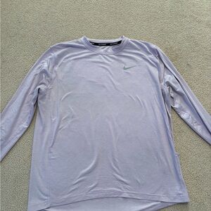 Nike Women’s Lavender Long Sleeve Tee